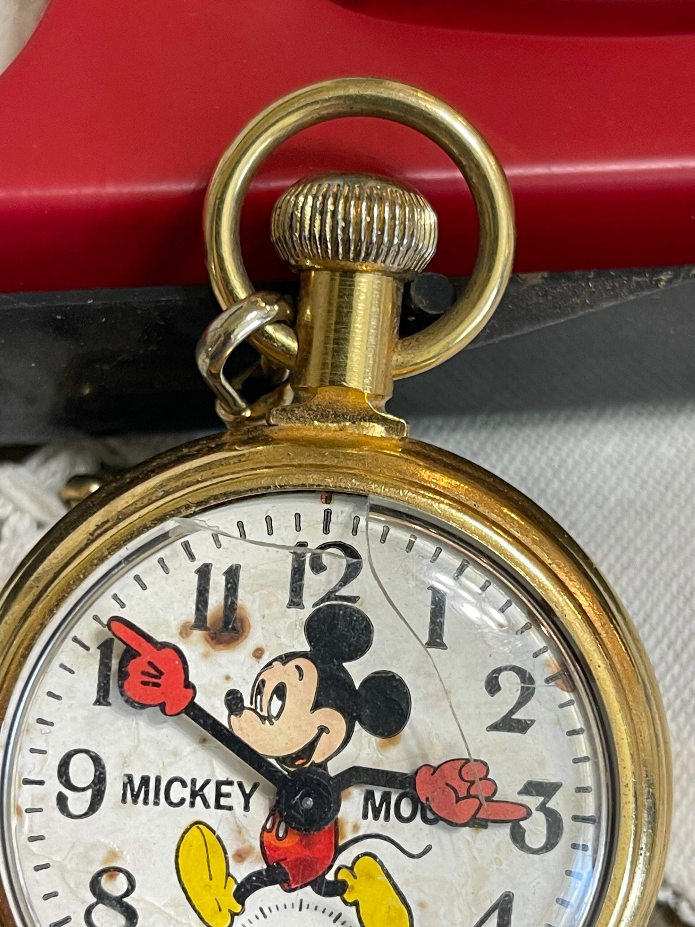 Bradley mickey mouse pocket watch online