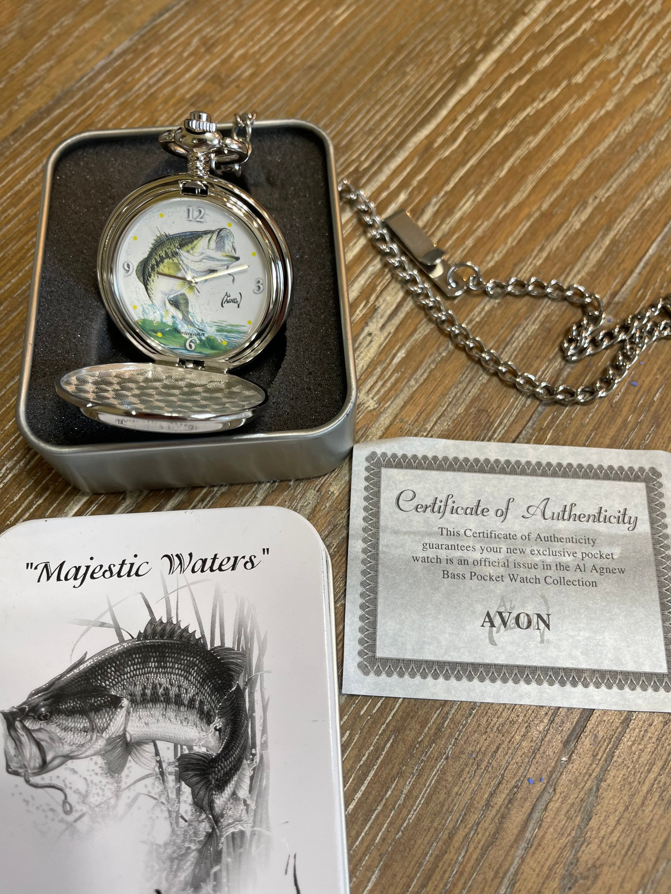 Al agnew pocket watch hotsell wolf