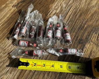 Vintage Budweiser Beer Bottle Key Chains.
