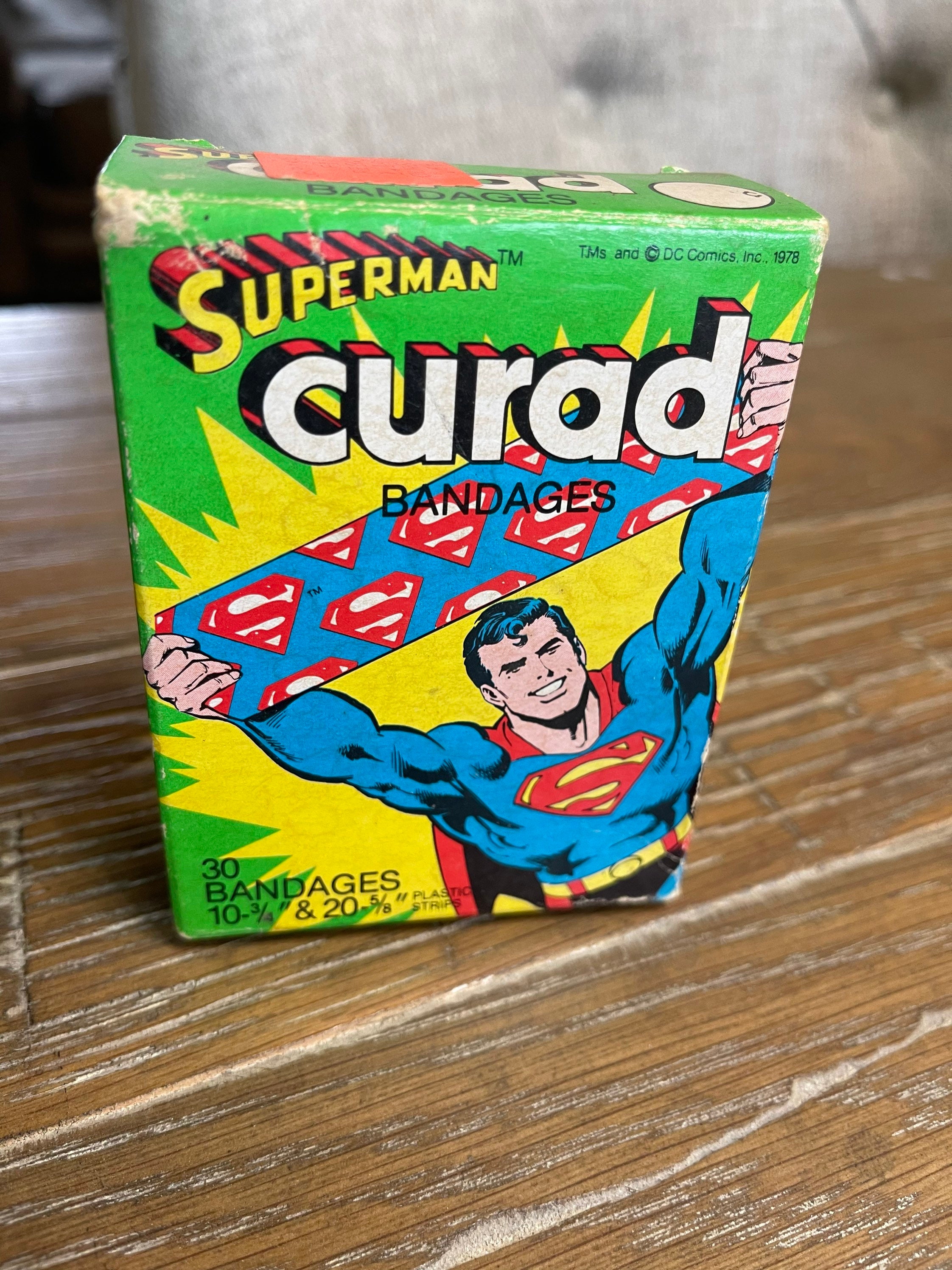 Rare Superman Bandages From 1978! - Etsy