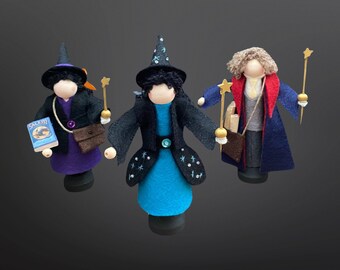 Headmistress Michelle Clothespin Ornament