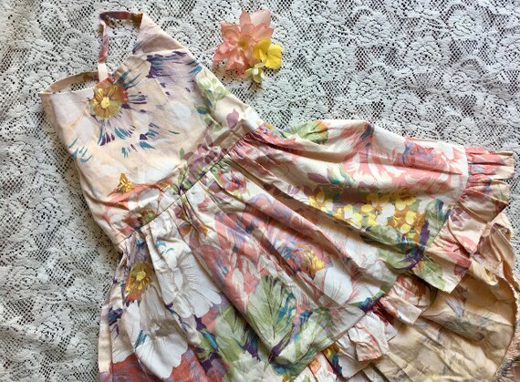 Peach shop easter dress