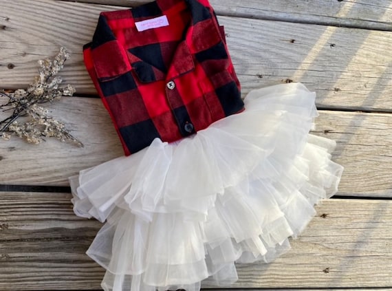 Ivory Buffalo Plaid Dress Ivory Buffalo Plaid Dress