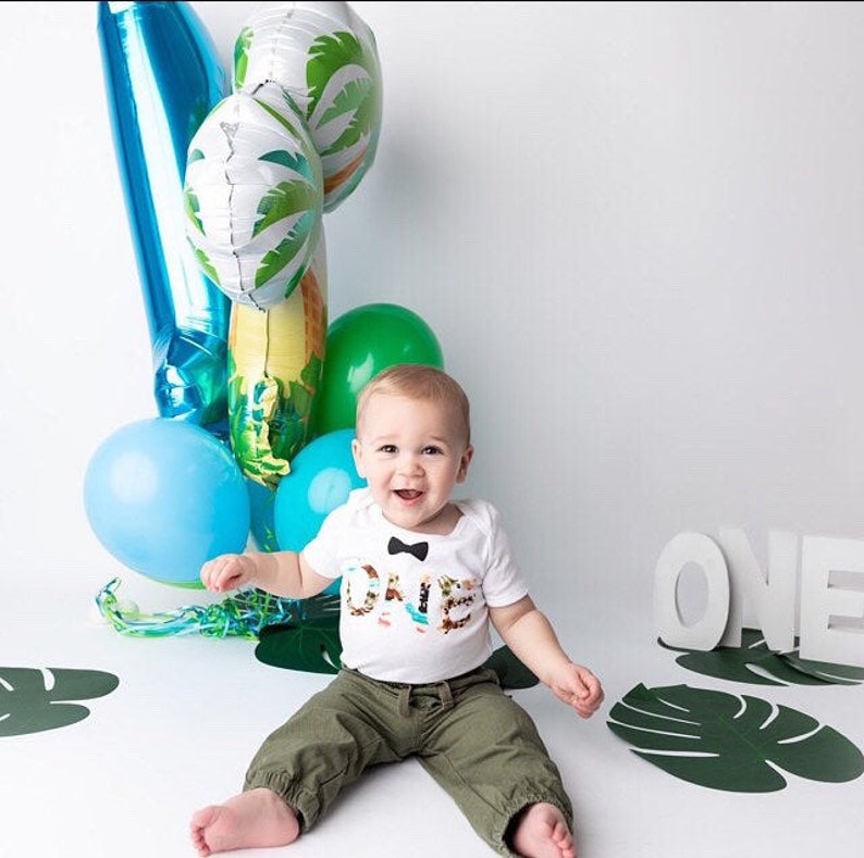 Surfer Boy 1st Birthday Outfit SUMMER FABRICS the Beach Etsy