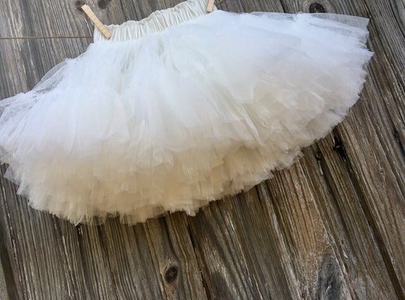 Newborn clearance white tutu