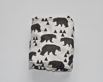 bear crib sheets