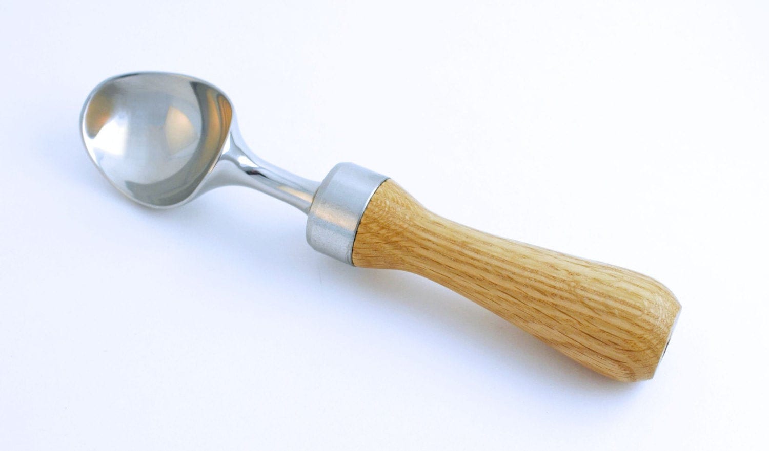 Ice Cream Scoop with Handturned Wood Handle Etsy