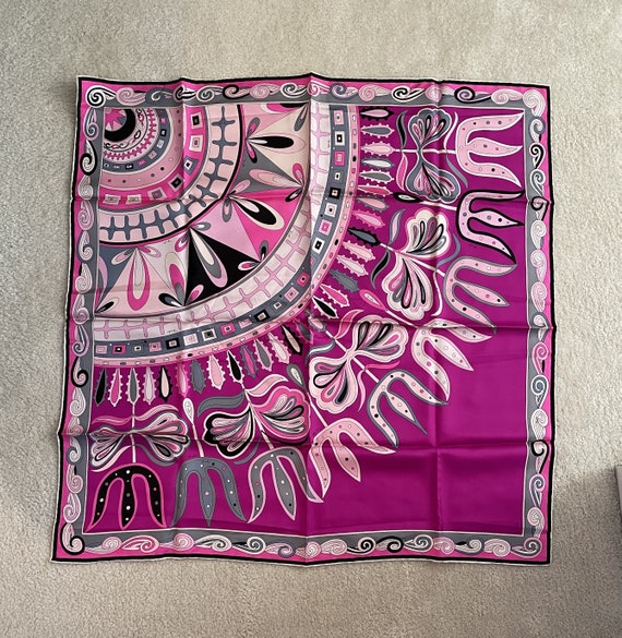 Emilio Pucci Silk Scarf