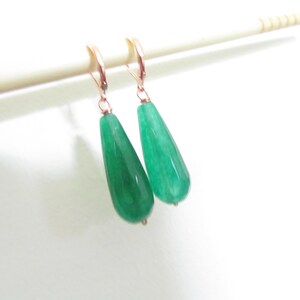 Green Emerald Earrings,Copper Earrings,Green Emerald Gemstone Earrings,Gemstone Earrings,Birthday Gift,Green Earrings,Green Emerald Earrings
