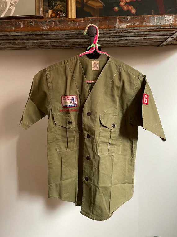 Vintage 1960s Boy Scouts Shirt