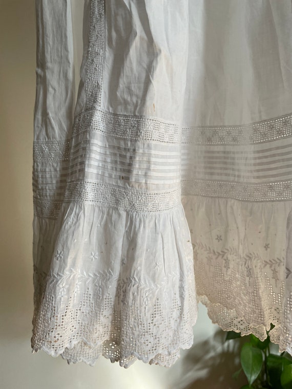 Girls Vintage Cotton Dress - image 7