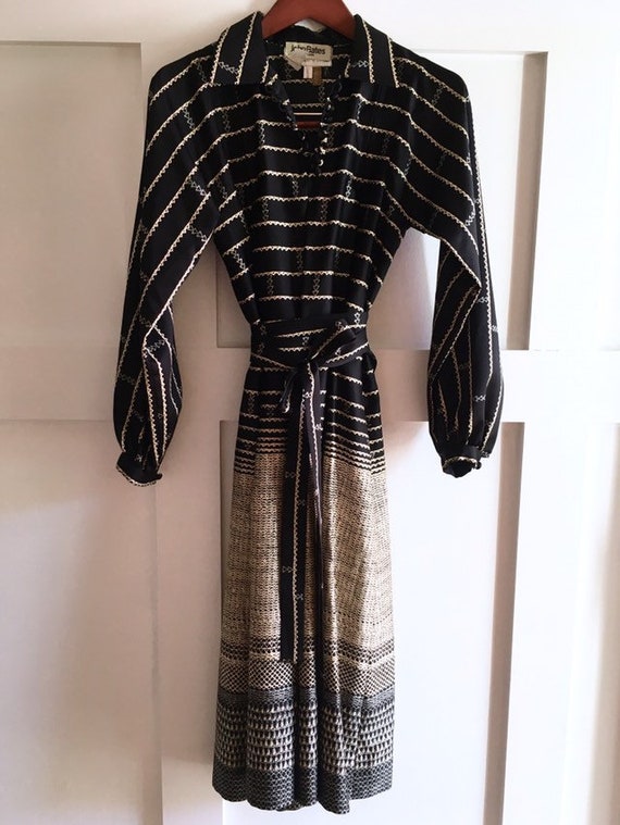 Vintage Peasant Dress
