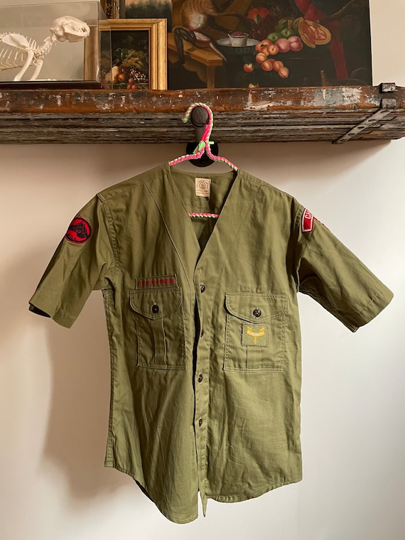 Vintage 1960s Boy Scouts Shirt