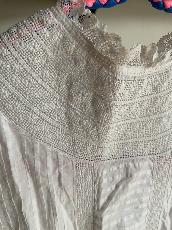 Girls Vintage Cotton Dress - image 4