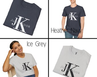 BTS Jungkook Calvin Klein Logo Tee Shirt | S-XXXL Unisex | Soft