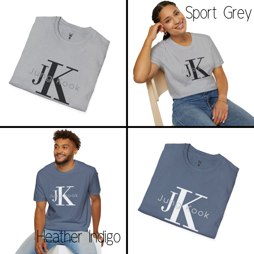 BTS Jungkook Calvin Klein Logo Tee Shirt | S-XXXL Unisex | Soft