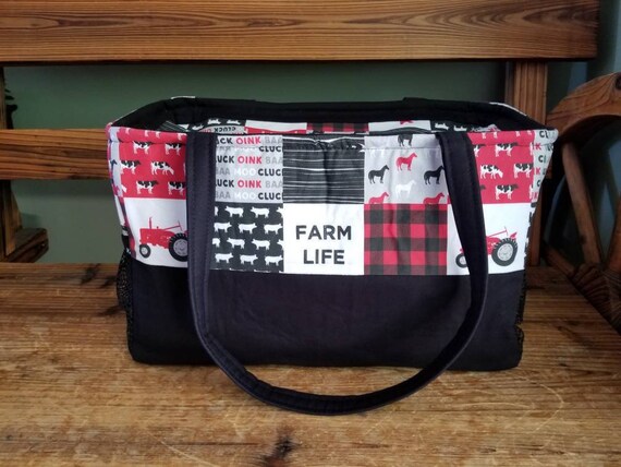 farm diaper bag