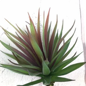 Pink Green Artificial Agave, Succulents, Succulent stems, greenery and floral, greenery decor, Keleas, keleas greenery