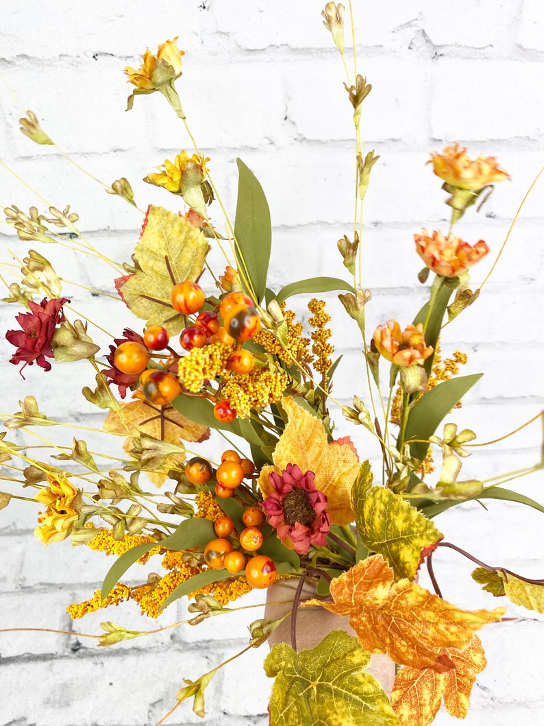 Mixed Wheat Berry Stem Fall floral stems Fall stemsFall Etsy