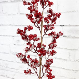 Ilex Berry Burgundy Pick 8 - 6 pcs – HOME DECORATIVE ACCENTS