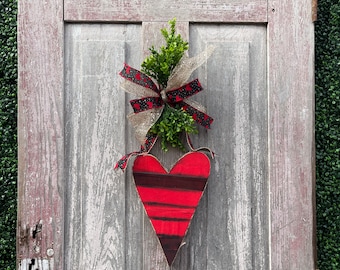 Valentine  Door Hanger,Valentine Wreath,Heart Wreath,Valentine Decor