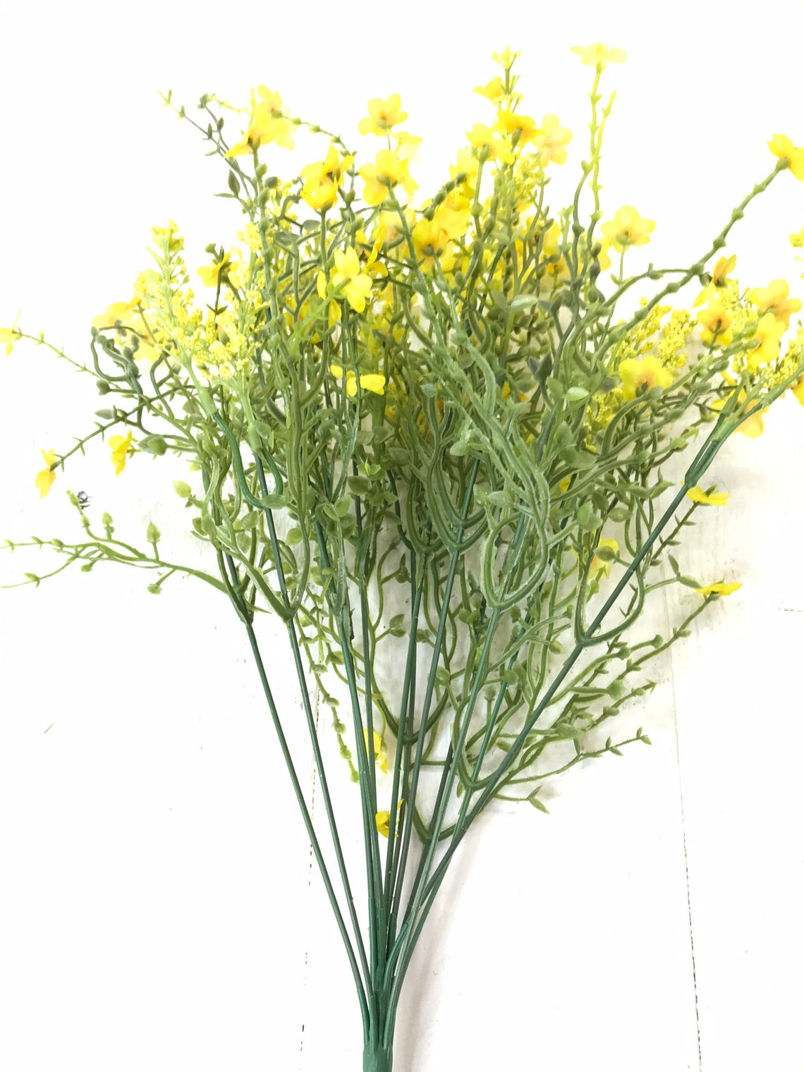 Yellow Filler Flower Bush flower and greenery greenery and Etsy