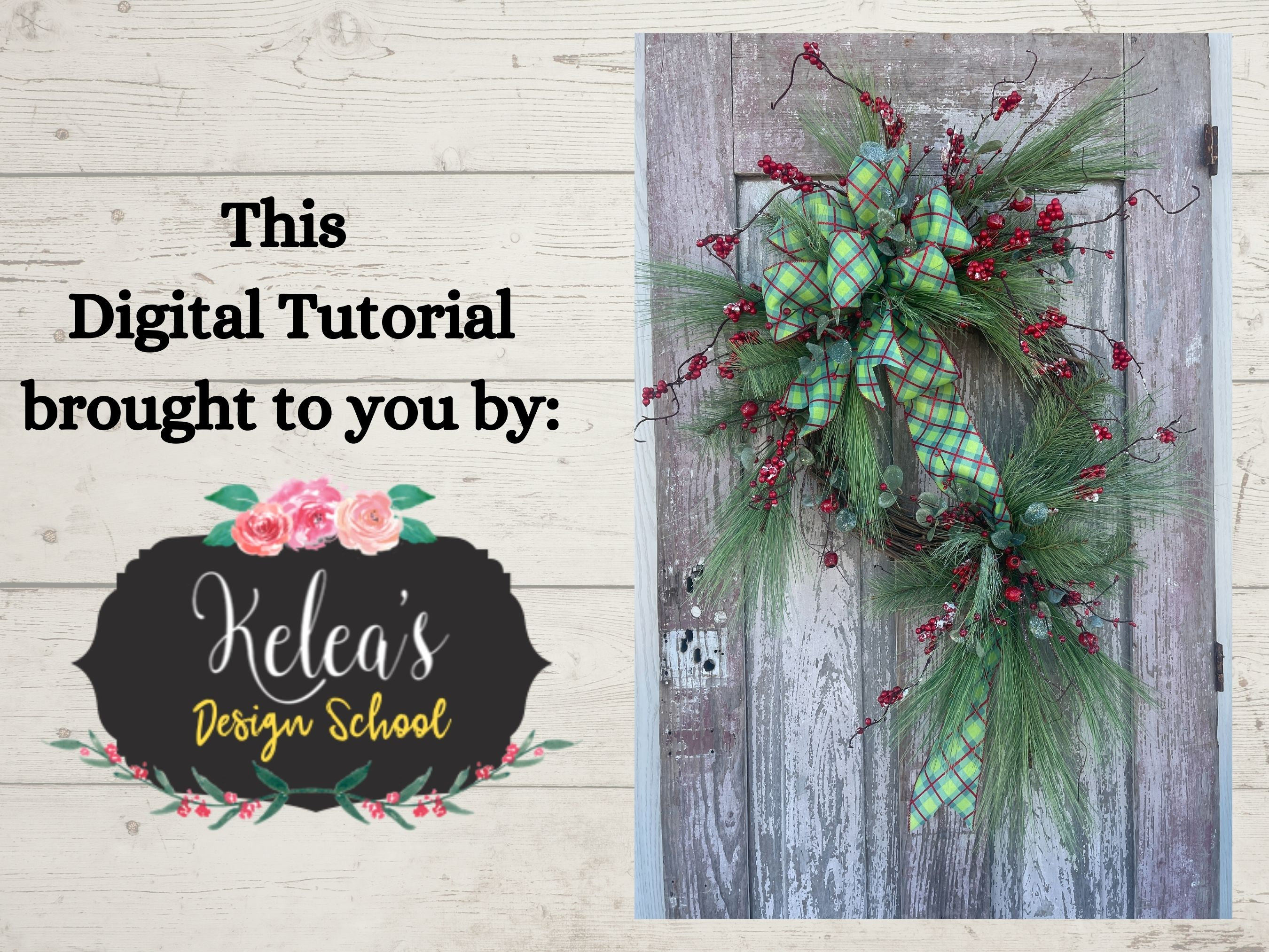 Christmas Wreath Making Supplies You'll Love - Kelea's Florals