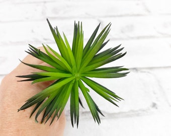 Artificial Green Palm Succulent, Succulents, Faux Succulents, Miniature Garden, Keleas, DIY Plants for home decor