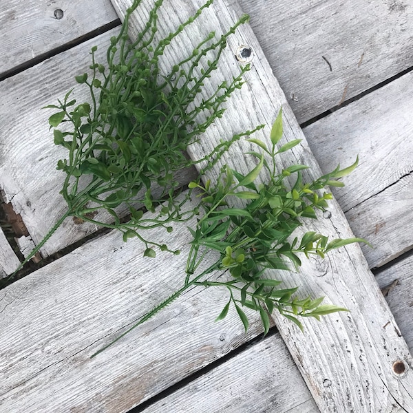 Plastic Greenery Etsy