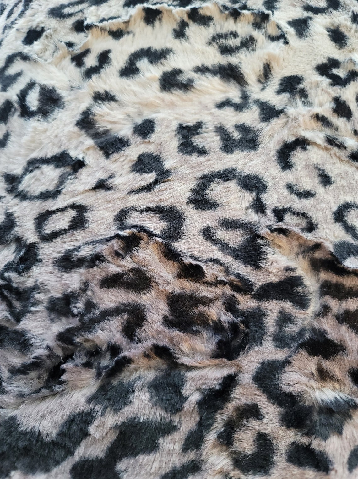 Shannon Ocelot Cuddle Fabric Minky Ocelot Fabric Ocelot Etsy