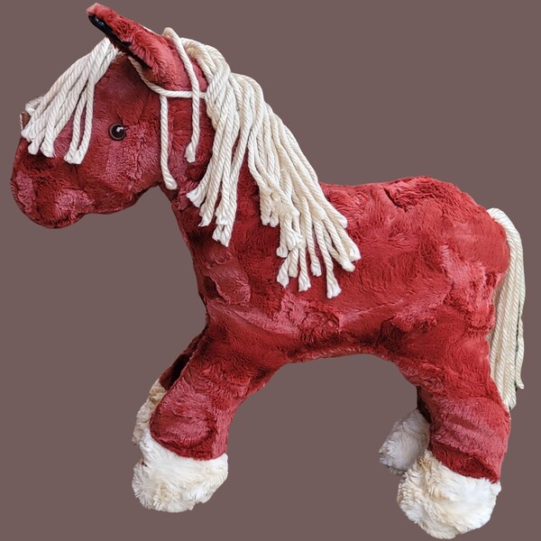 Horse Plush Etsy