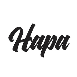 Hapa Aster Diecut Sticker