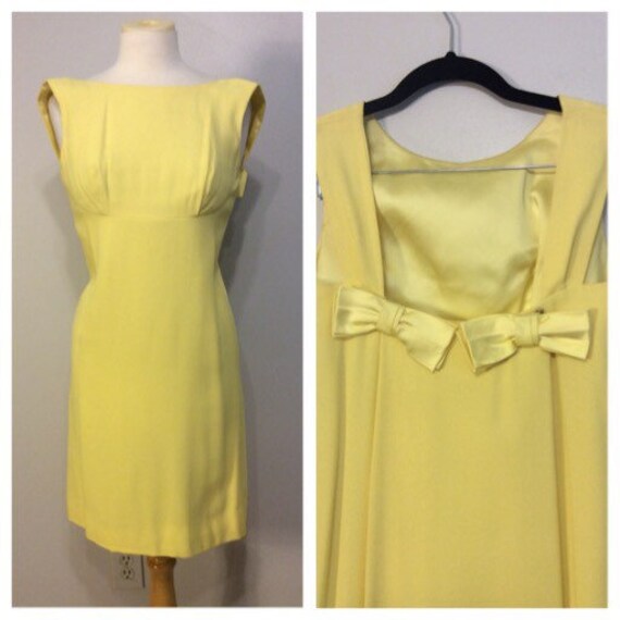 very yellow dress