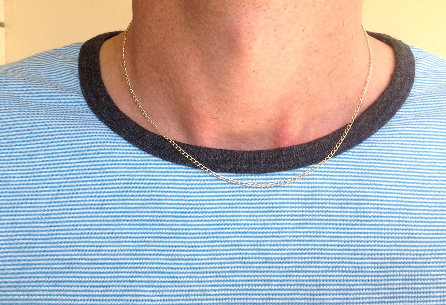 Gold Necklace, Mens Necklace,gold Filled Necklace, Chain Necklace, Gold Necklace for Men, Mens