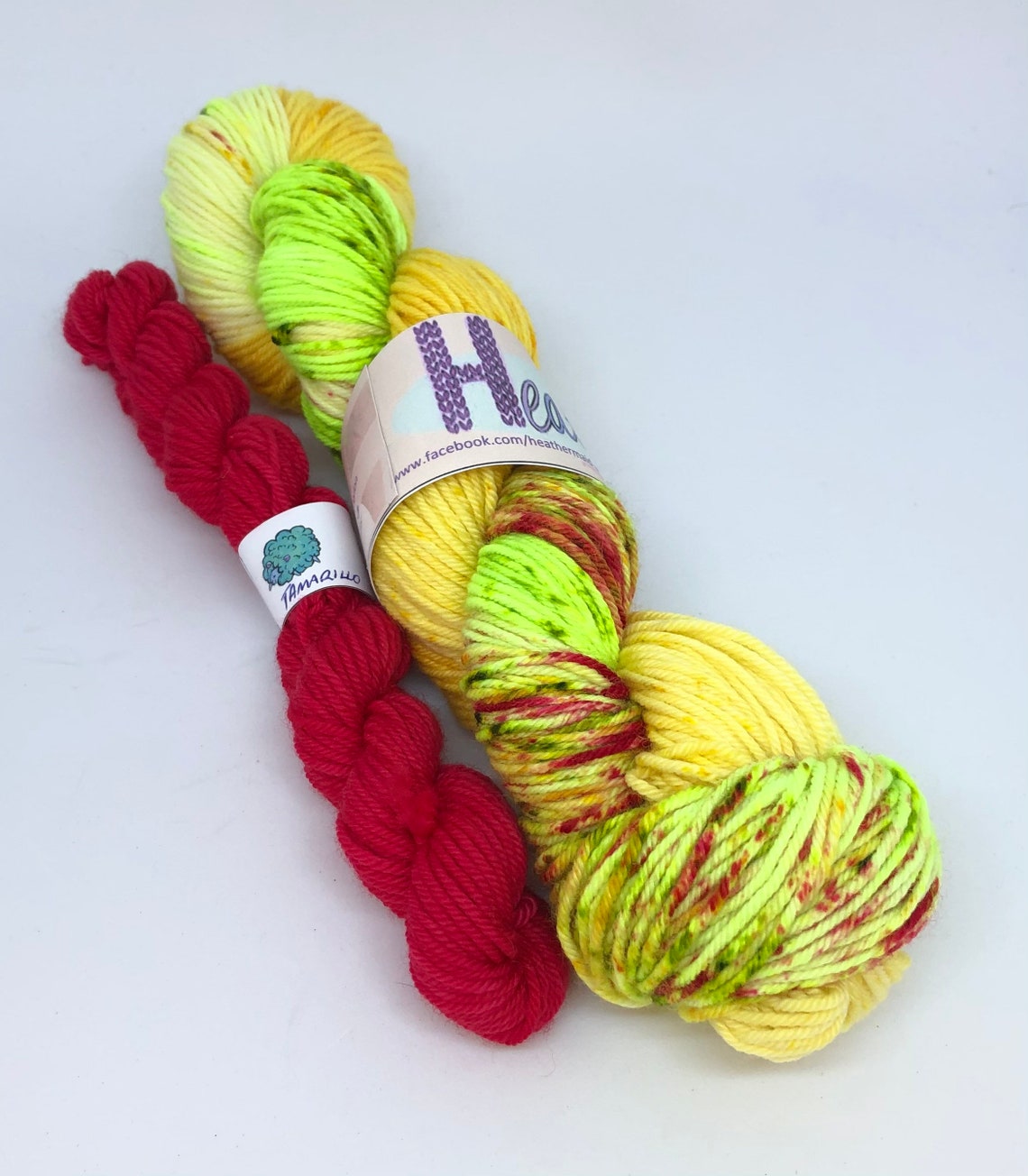 DK Sock Handdyed Yarn 100g 8 ply Wool Christmas in Oz Etsy