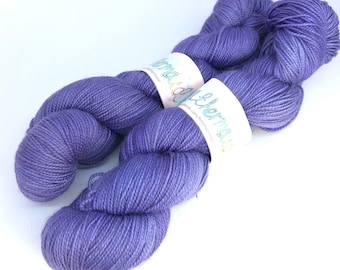 Chaussette de luxe teinte à la main 100g 4 ply Fingering Wool Yarn Mulberry Bush