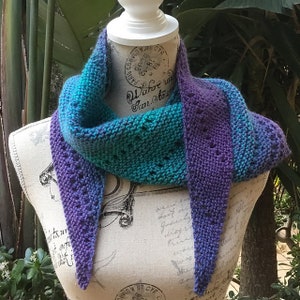 Pattern Playing with Boomerangs Scarf - instant download