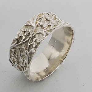 SILVERTROVE Edelsteen 925 sterling zilver stijlvolle handgemaakte band ring cadeau artikel heren en dames sieraden CRG1100AA, edelmetaal Edelsteen, Blauwe kanten agaat SILVERTROVE Edelsteen 925 sterling zilver stijlvolle handgemaakte band ring cadeau artikel heren en dames sieraden CRG1100AA, edelmetaal Edelsteen, Blauwe kanten agaat