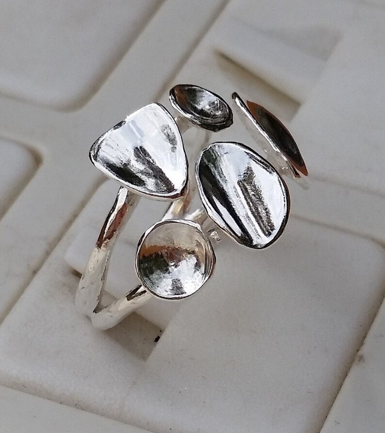 Statement Silver Ring sterling Silver Ring Handmade Silver Etsy