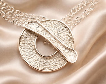 Halsketting Sterling Zilver 925 Handgemaakt Artisan Crafted Zilver Ketting vrouwen gratis verzending