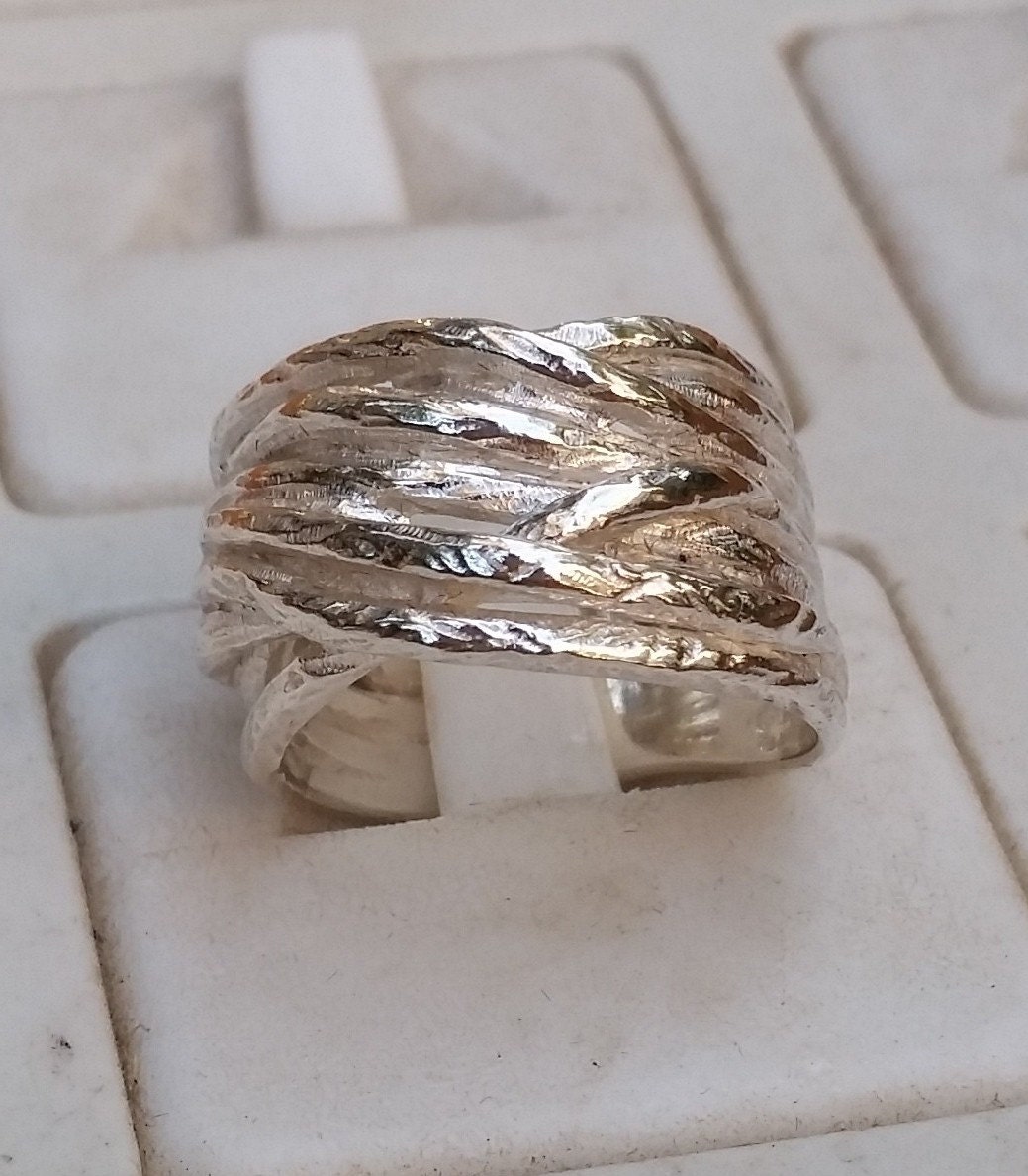 Stackable Silver Ring Silver Wedding Band Sterling Silver | Etsy