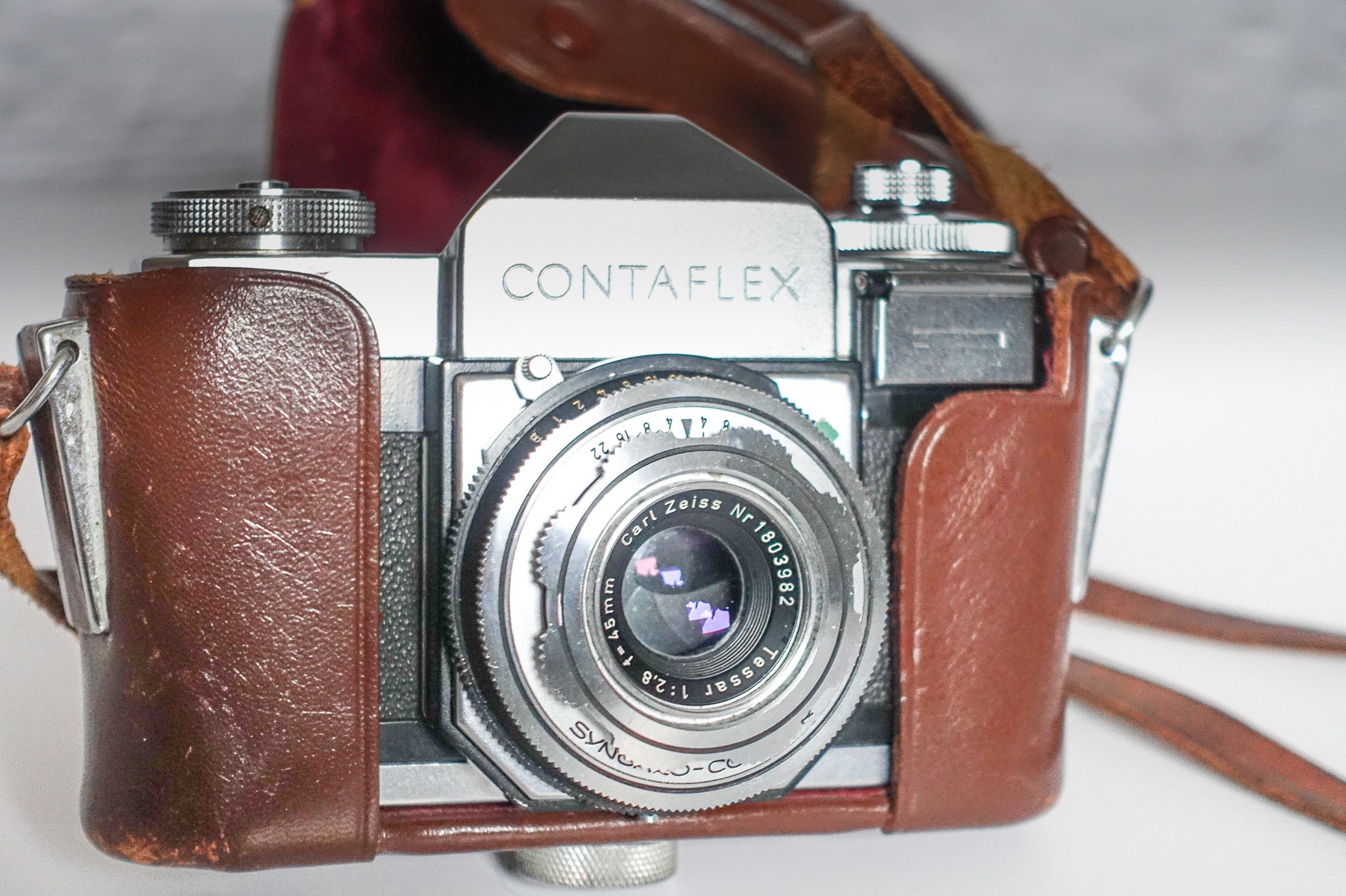 Zeiss Ikon Contaflex IV Vintage 35mm Film camera Etsy
