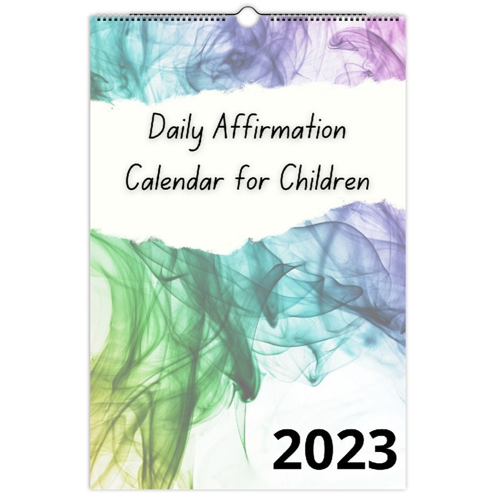 Affirmation Calendar - Etsy
