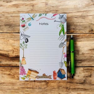 Gardening Jotter - Writing/Note pad - Stationery