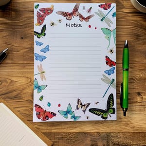 Butterfly Jotter - Writing/Note pad - Stationery