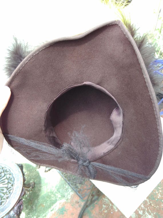 Genuine vintage 1940s hat. Used for "going away" … - image 5