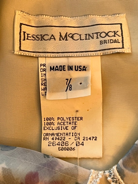 Vintage 90’s Jessica McClintock Floral Maxi - image 5
