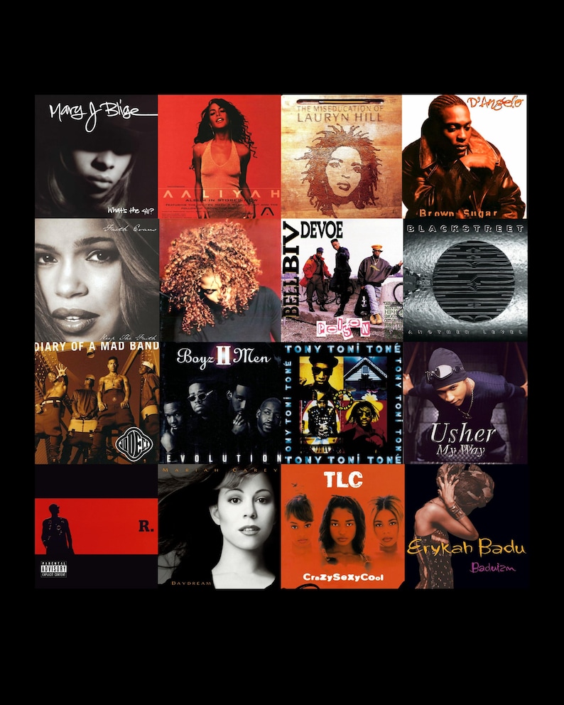 Raised in the 90's R&B - Etsy