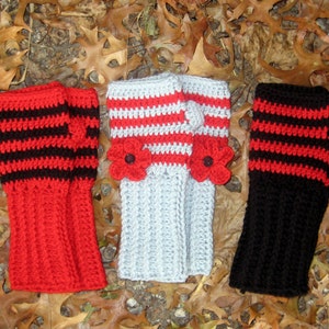 Crochet Pattern, fingerless mittens patterns, fingerless gloves pattern, crochet mittens pattern, crochet gloves pattern, mittens, gloves image 3