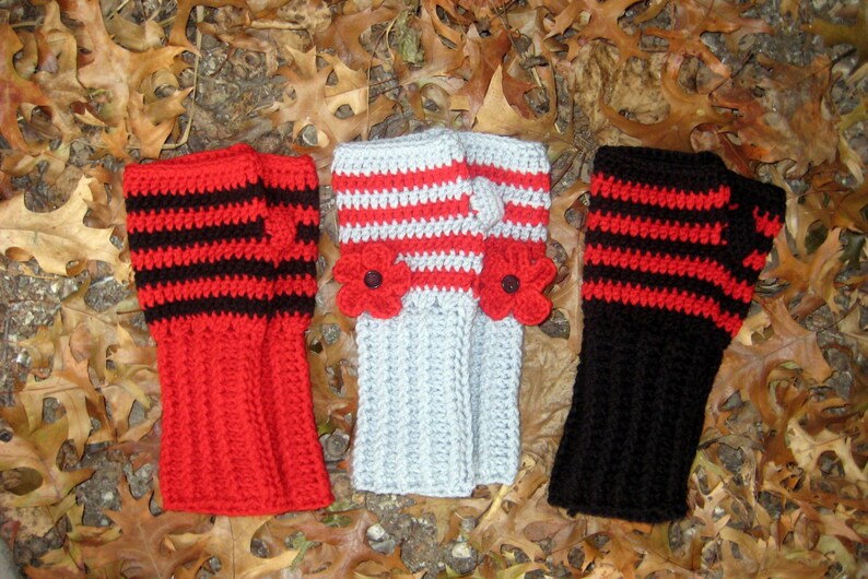 Crochet Pattern, fingerless mittens patterns, fingerless gloves pattern, crochet mittens pattern, crochet gloves pattern, mittens, gloves image 3